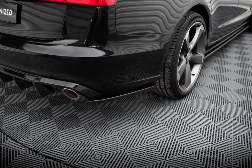 Zijdiffuser Audi A6 Avant C7 Maxton Glans Zwart