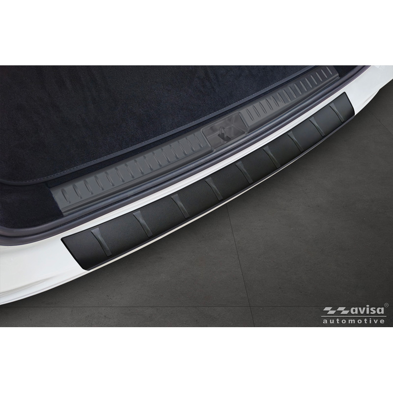 Matzwart RVS Achterbumperprotector  Mercedes E-Klasse (S214) Estate 2023- 'Ribs'