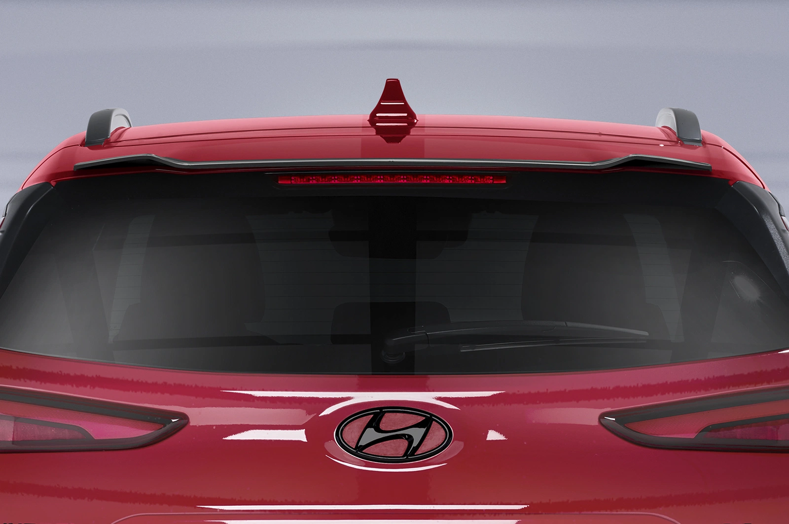 Achterspoiler Hyundai Kona Glans Zwart (2017–) CSR