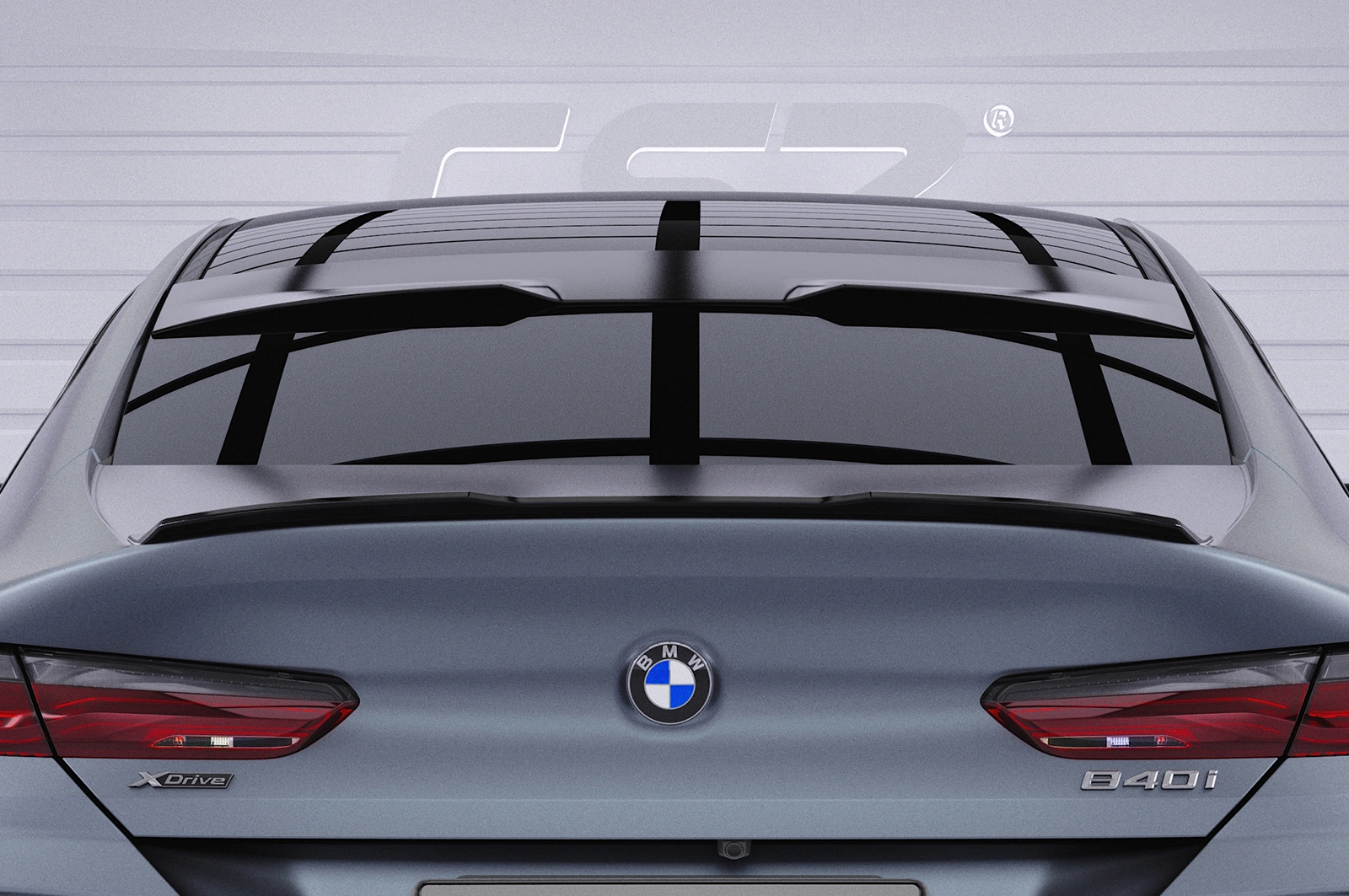 Achterspoiler BMW 8er G16 Grand Coupe Glans Zwart - CSR Design