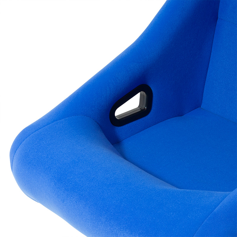 Sportstoel 'Zandvoort' - Blauw - Vaste rugleuning - incl. sledes