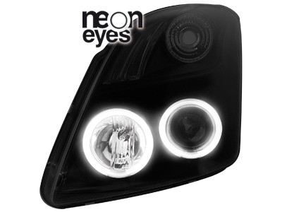 Faros Suzuki Swift Angel Eyes CCFL Black