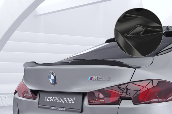 Achterspoiler ABE BMW 2 Serie F74 M Sport Package Pro / M235 Glans Zwart