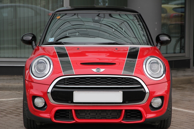 RVS Achterbumperprotector 'Deluxe' Mini One/Cooper F56 3-deurs 3