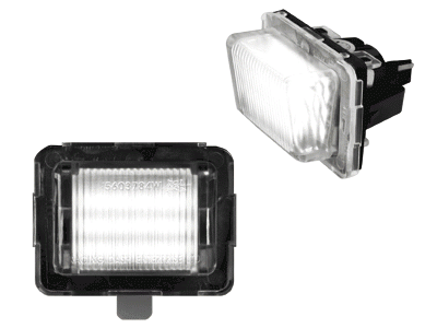 LED Licenceplateplaat lightning Mercedes Benz W204 Sedan/Station