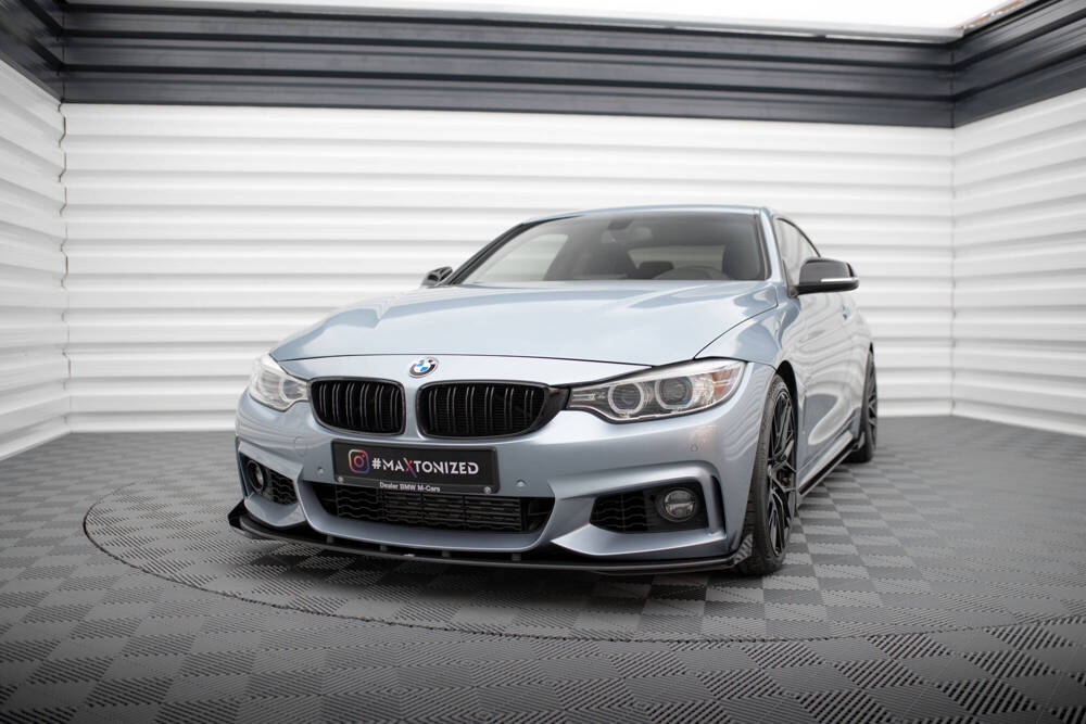 Voorspoiler met Canards Street Pro BMW 4 Coupe M Pakket F32 Maxton