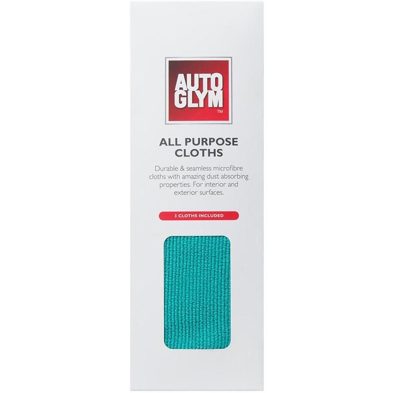 Autoglym All Purpose Cloths - Driedelige Set