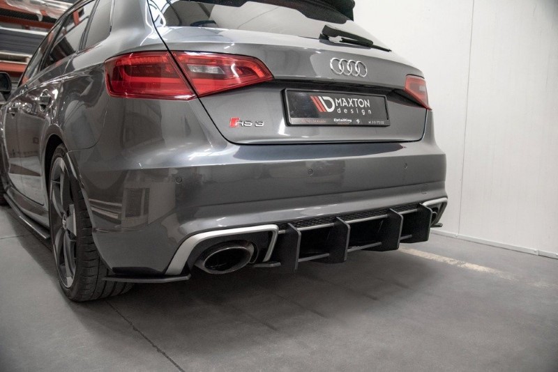 Duurzame Achter Diffuser V.2 Audi RS8 8V Sportback Racing