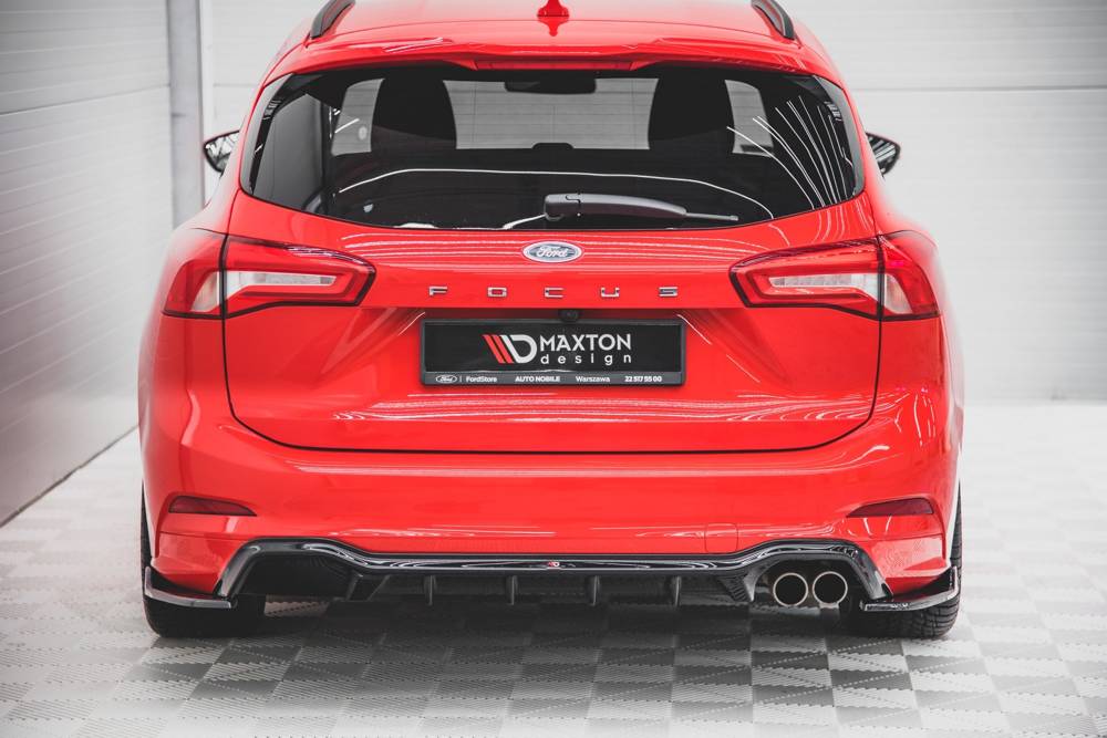 Diffusor Ford Focus MK4 ESTATE ST-LINE 2018- Gloss Black