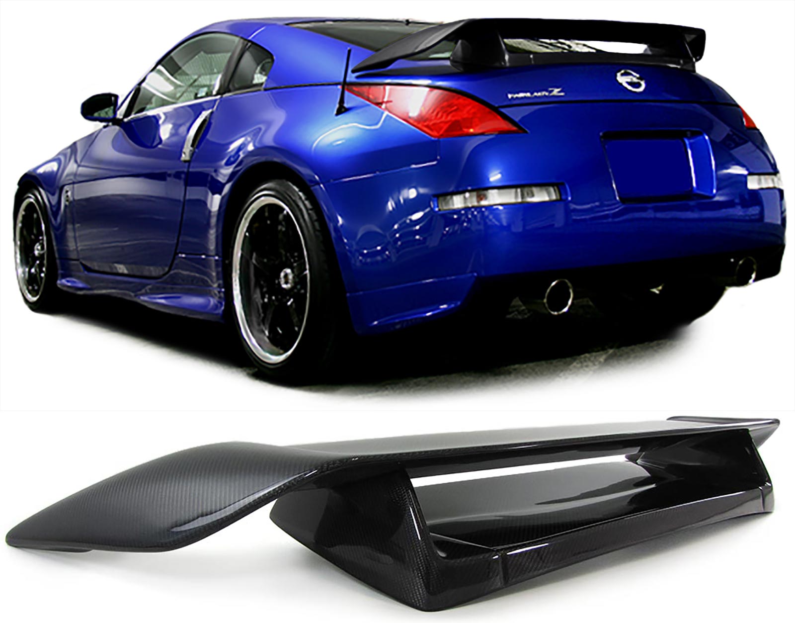 Achterskirt Nissan 350Z Type S 06- JP