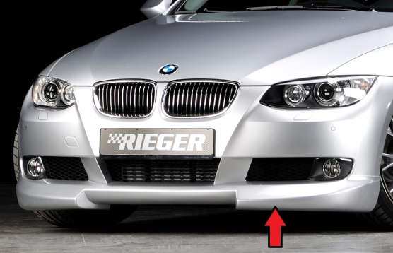 Voorspoilerlip BMW E92 Coupe Rieger