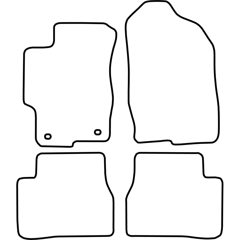 Automatten Velours  Mazda 6 2002-2007