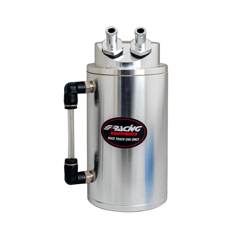 Simoni Racing Olie Catch-Tank 350ml - Chroom