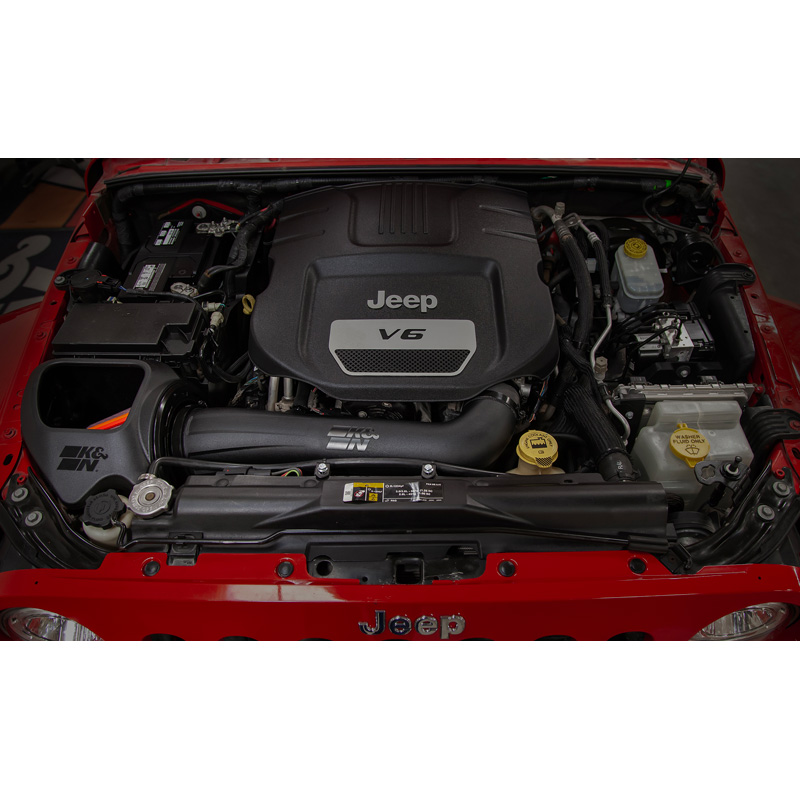K&N NextGen Cold Air intake  Jeep Wrangler 3.6L V6 2012-2018 (50-1566)