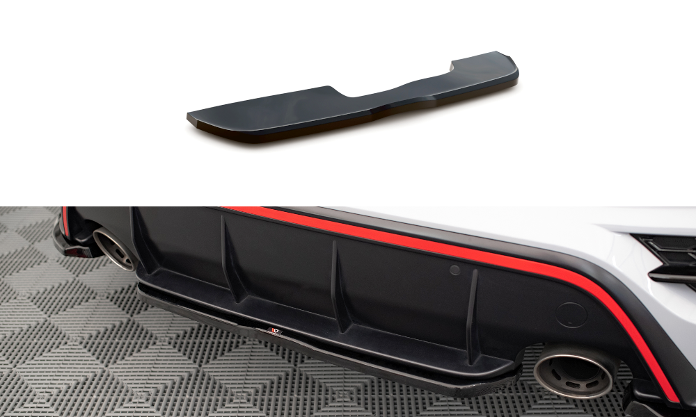 Diffuser Hyundai Kona N Maxton Glans Zwart
