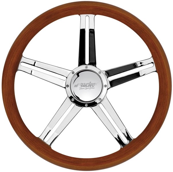 Etoile 390mm Real Wood/Chrome spokes