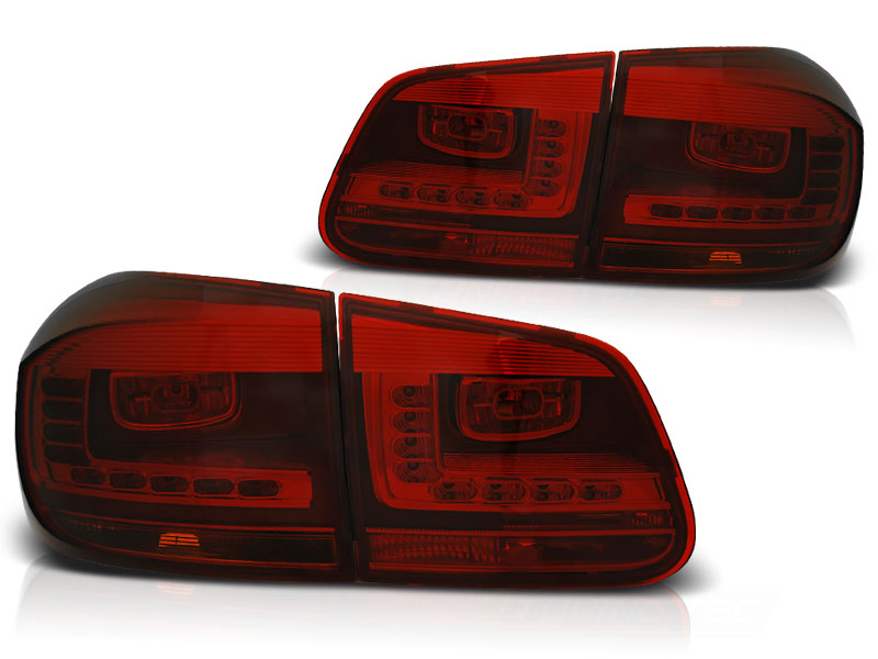 Taillights R-Look LED Volkswagen Tiguan 2011-2016 red/Smoke
