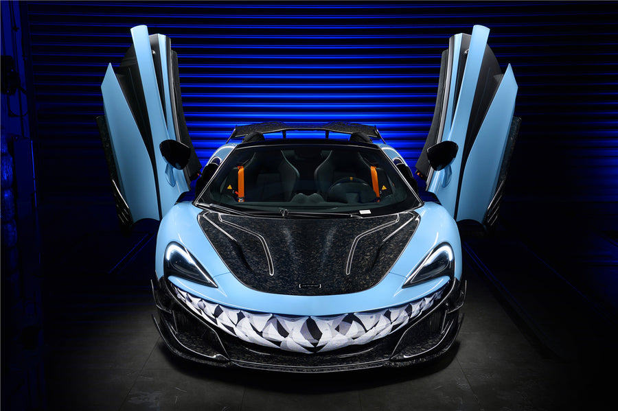 McLaren 600lt 2018-2021 540c/570c/570gt 2015-2021 BKSS Style Carbon Fiber Motorkap