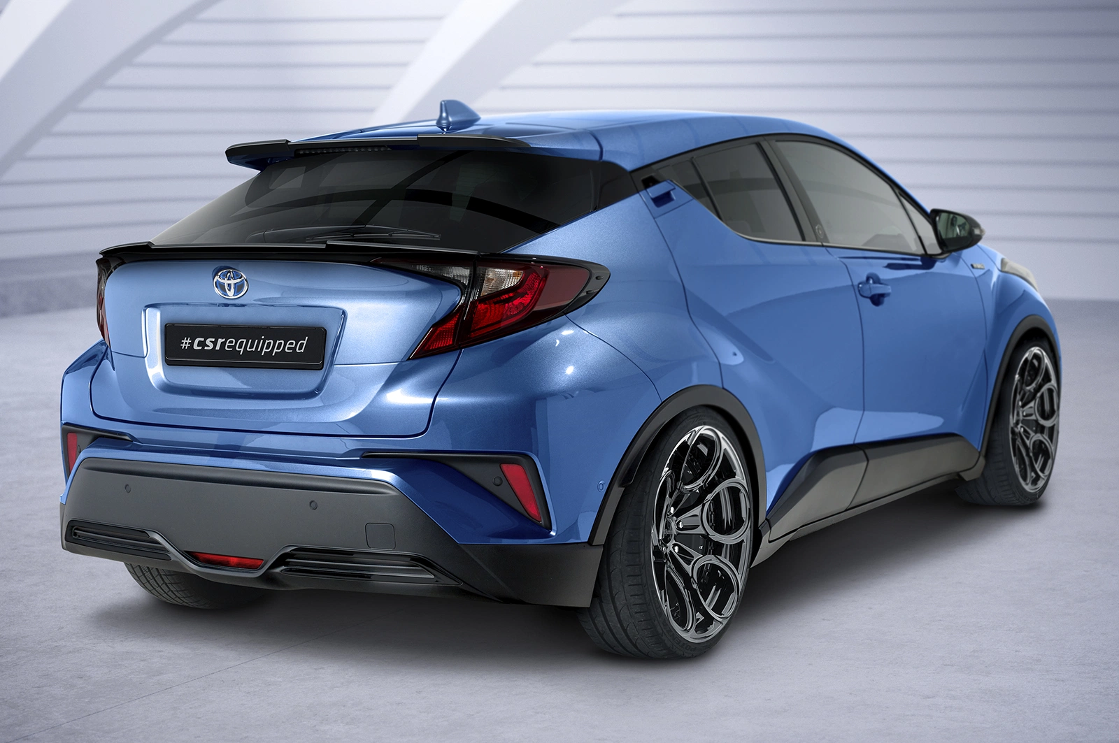Achterspoiler Toyota C-HR glans zwart
