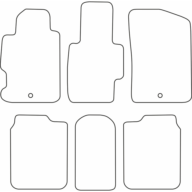 Automatten Honda FR-V 04-