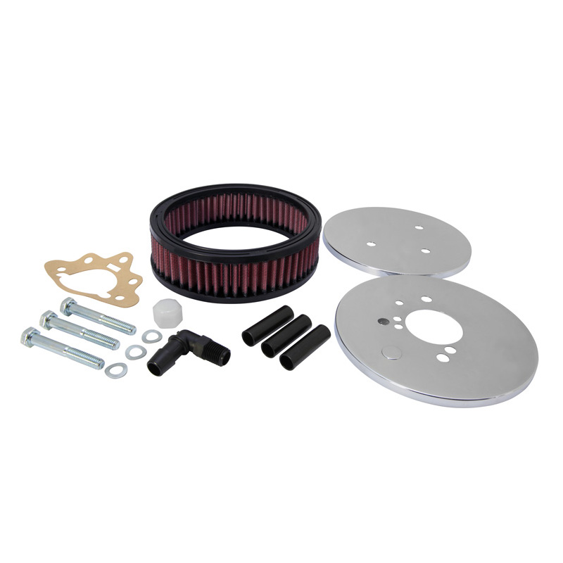 K&N carburateur luchtfilter rond  Stromberg 175 CD, middengat, diameter 150 mm, Montagehoogte 47mm (56-1620)