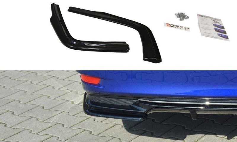 Achterzij Spoilers Lexus GS Mk4 Facelift H Glanzend Zwart