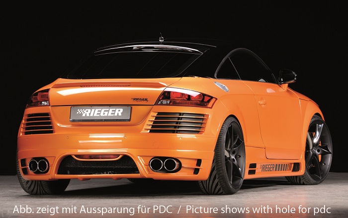 Achterbumper Audi TT 09.06- Rieger