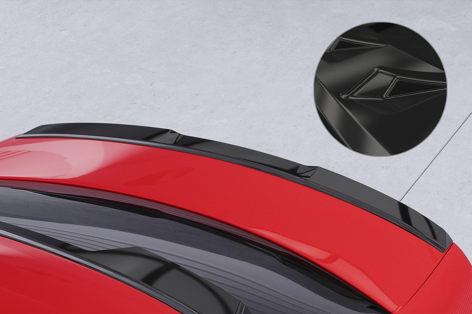 Achterspoiler Audi A4 B8 (Typ 8K) Limousine Glans Zwart - CSR Design