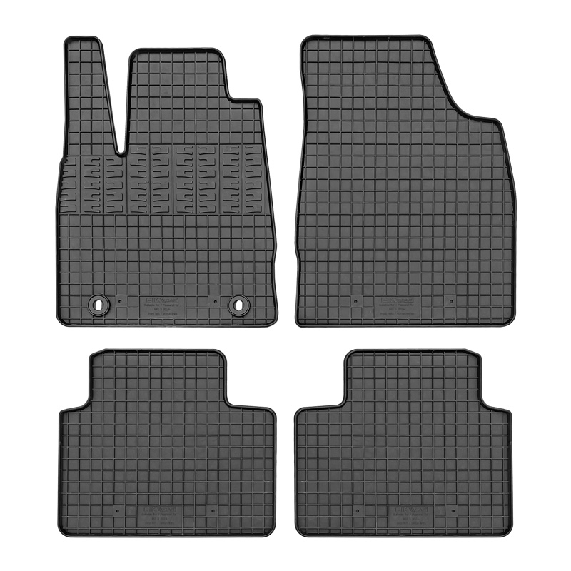 Rubber matten  MG 3 Hybrid+ 2024- (4-delig + montagesysteem)