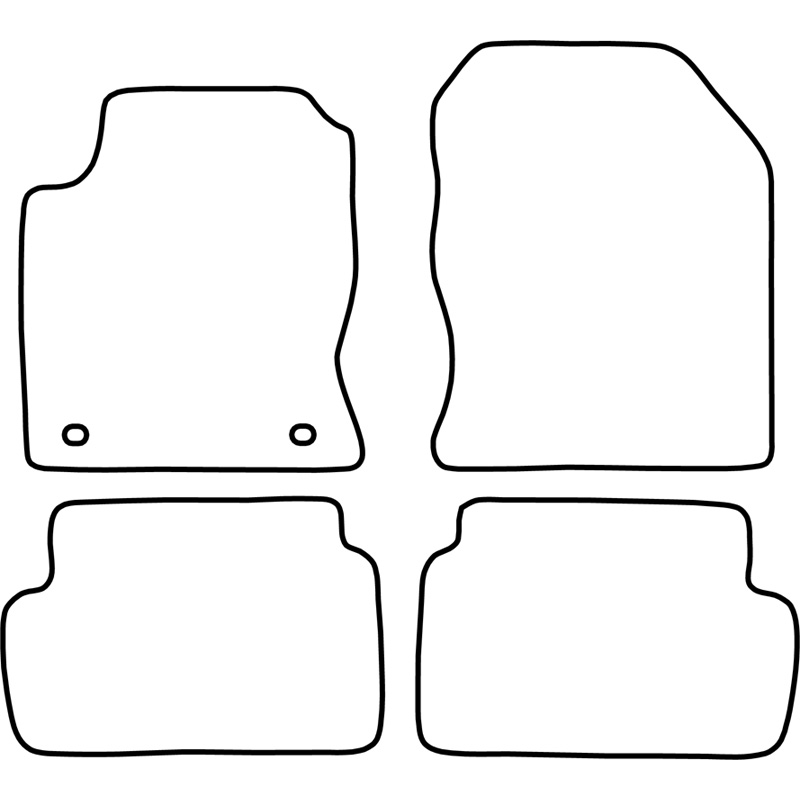 Automatten Ford Focus 98-