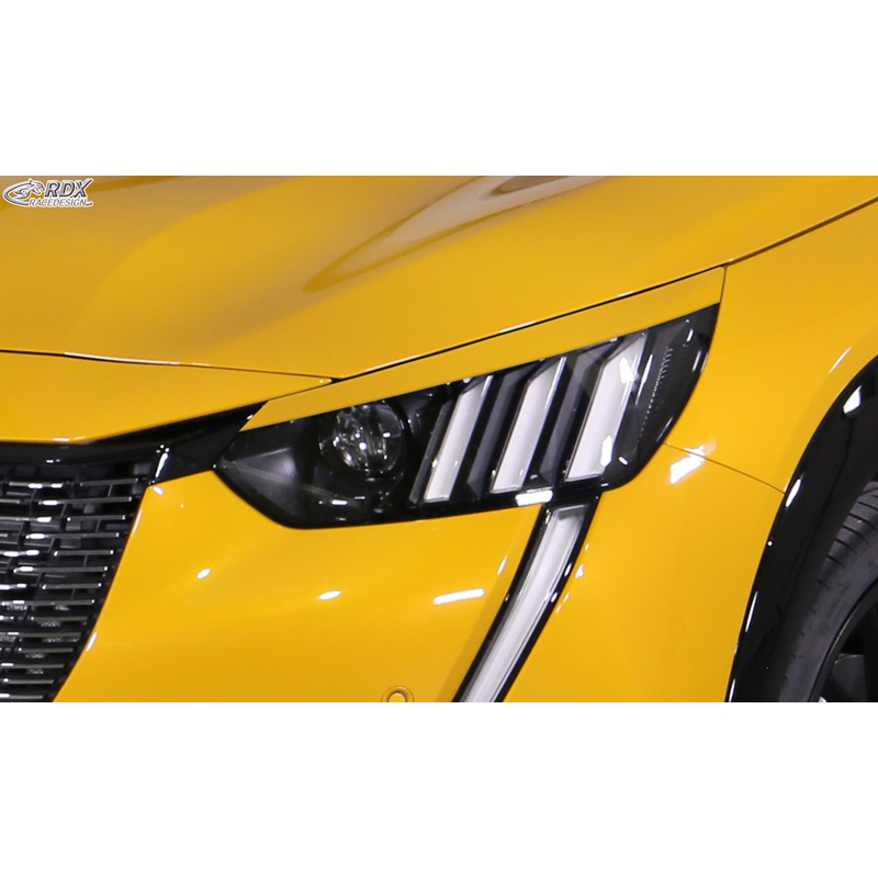 Koplampspoilers  Peugeot 208 II & 2008 II 2019- (ABS)
