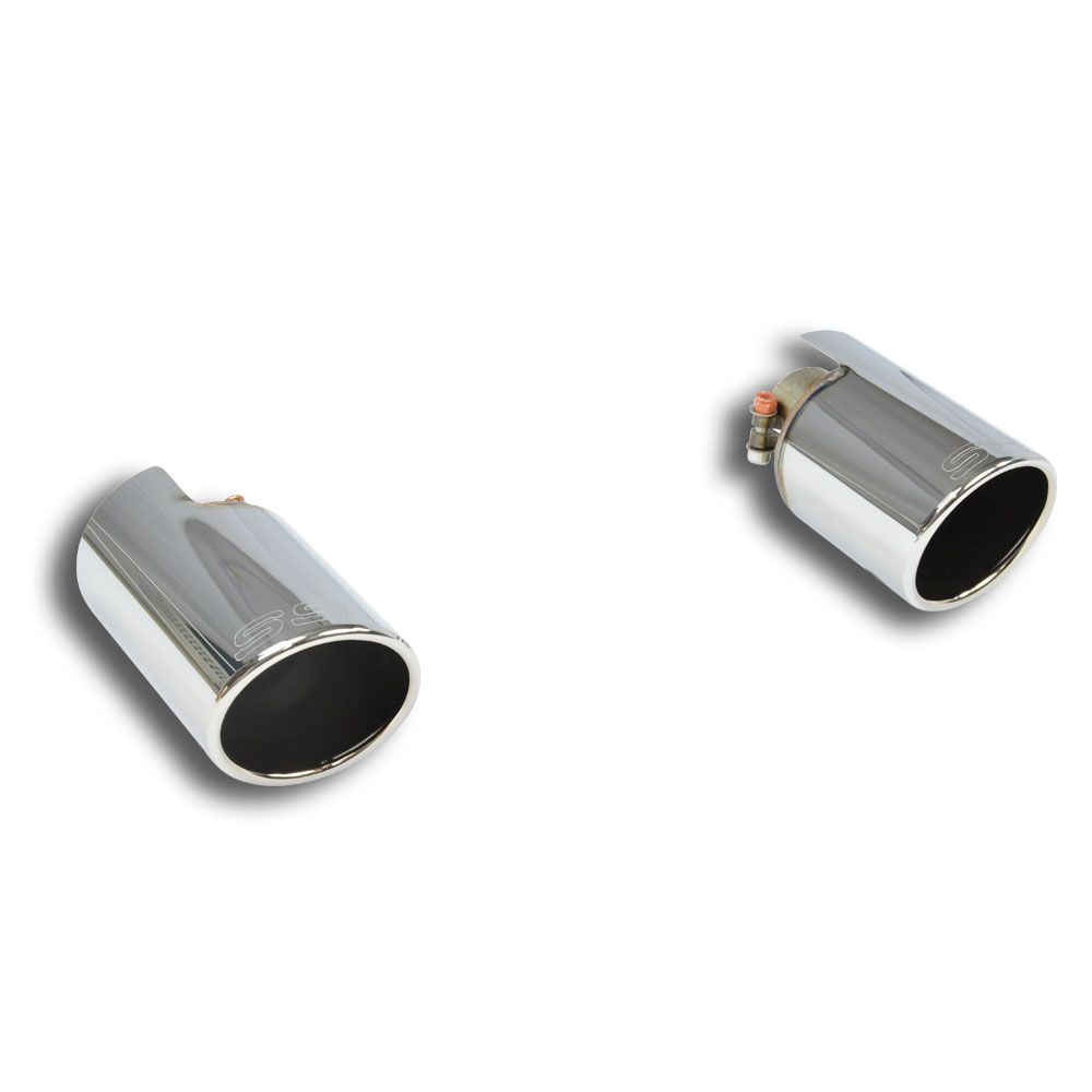 595 ABARTH 1.4T "Turismo" (165 Hp) (Ø65) 2016 Endpipe kit Right O100 - Left O100