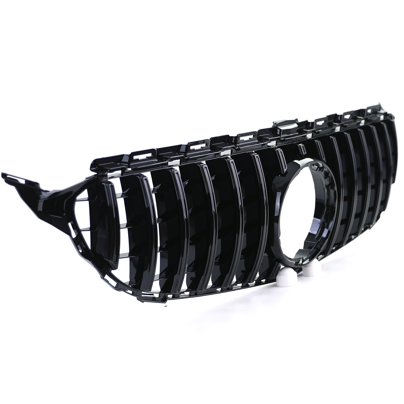 Grill Mercedes W205 13-18 Zwart Glanzend