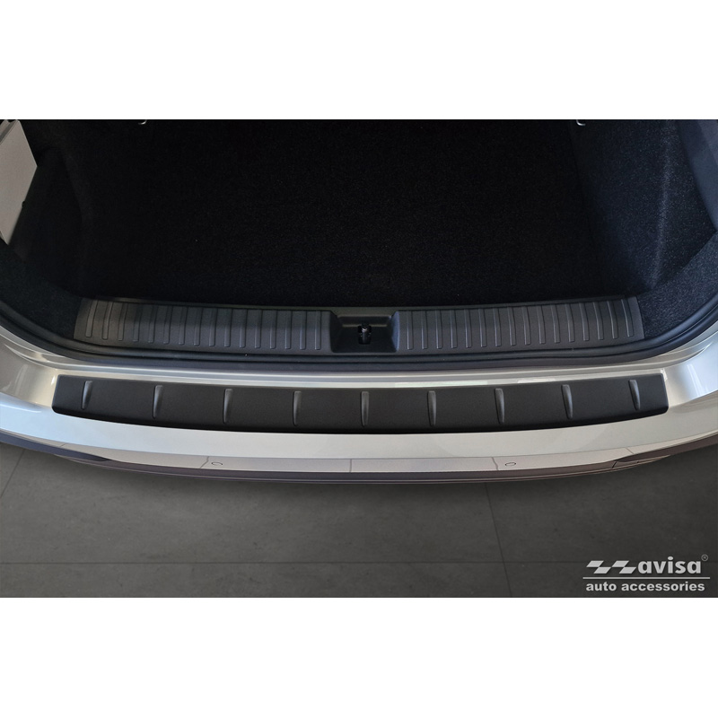 Matzwart RVS Achterbumperprotector  Skoda Kamiq Facelift 2024- 'Ribs'