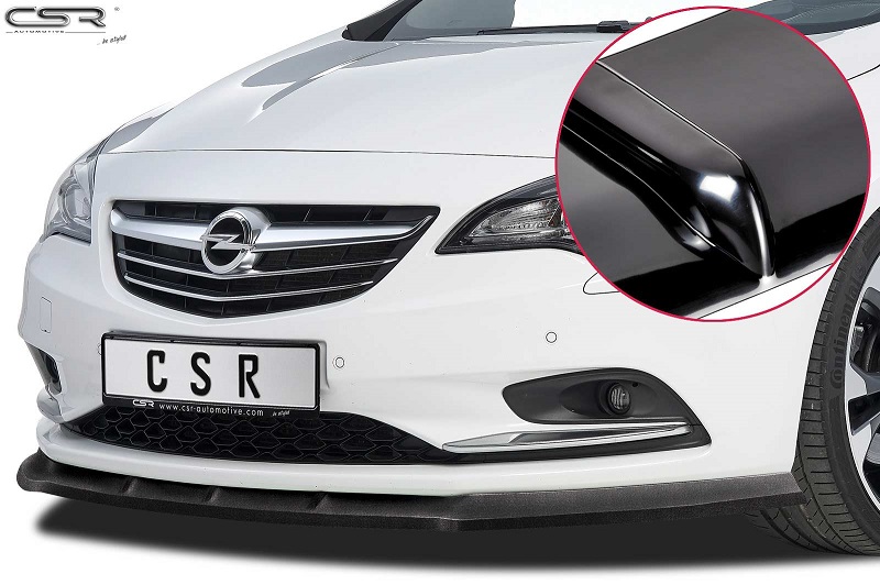 Voorspoiler Opel Cascada Glans Zwart