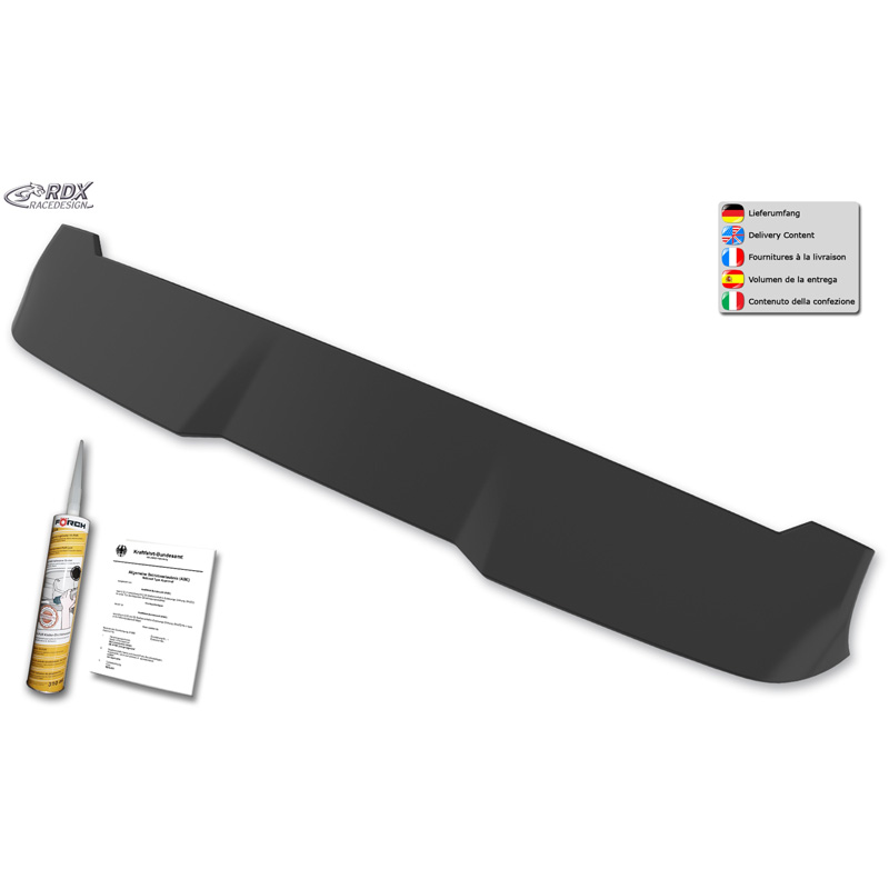 Dakspoiler  Citroën Jumper 2003- / Fiat Ducato 2003- / Opel Movano 2022- / Peugeot Boxer 2003- (H1) (PU)