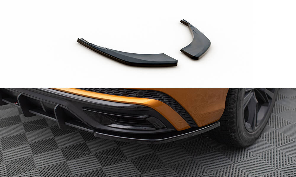 Zijdiffuser Audi Q8 S-Line Maxton Glans Zwart