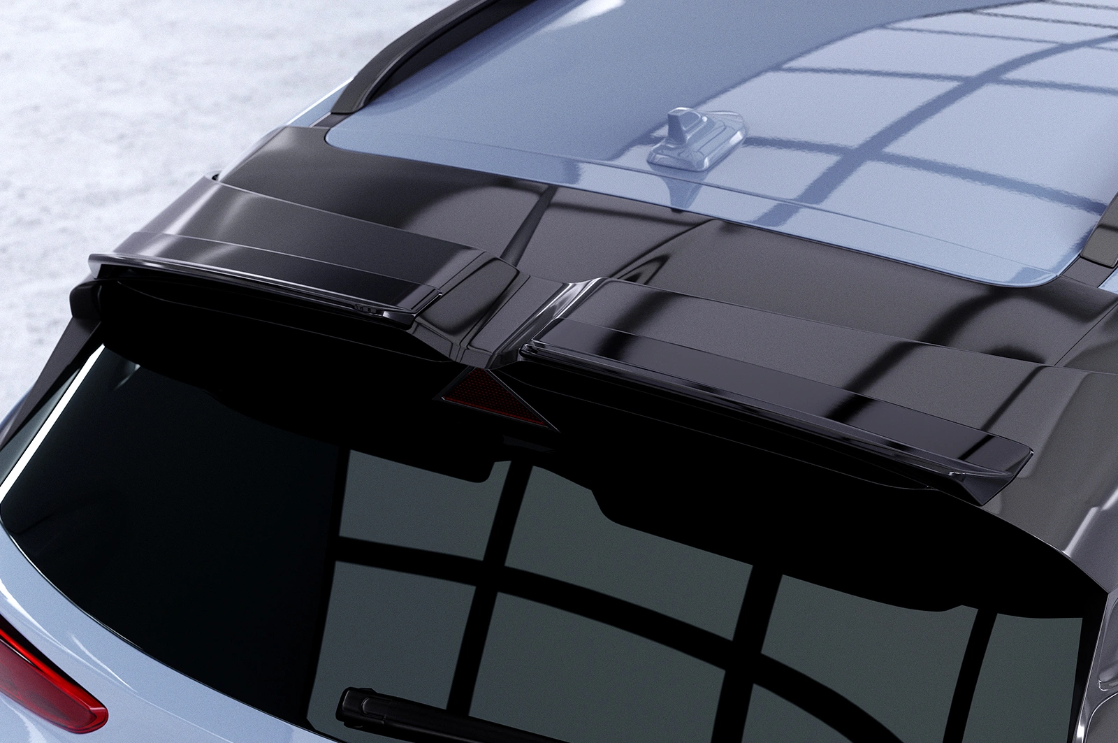 Achterspoiler Hyundai Kona N Glans Zwart (2021-)