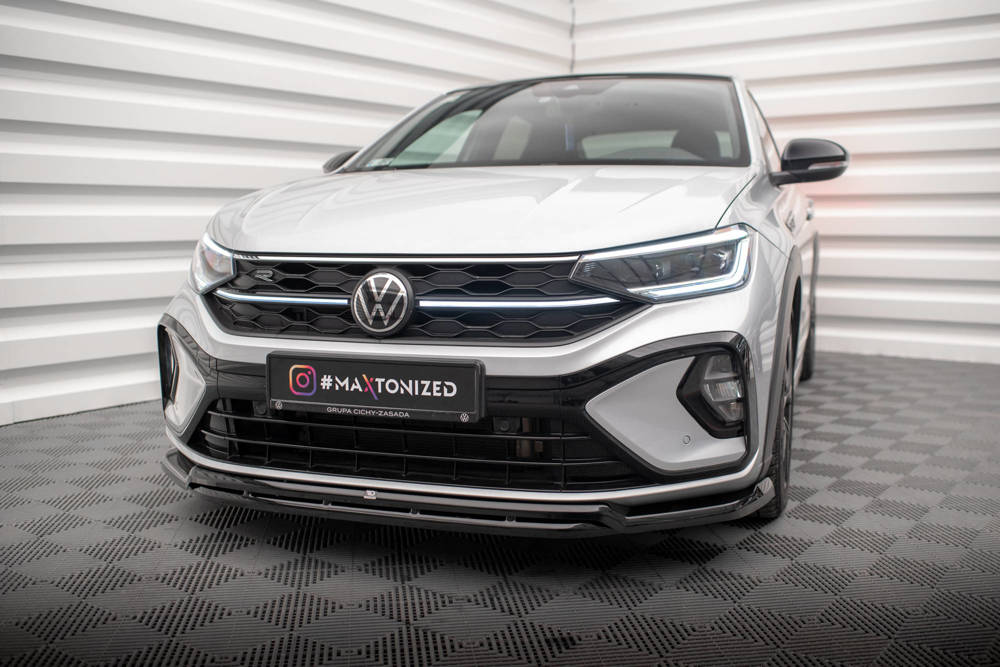 Voorspoiler Volkswagen Taigo R-Line Maxton Glans Zwart