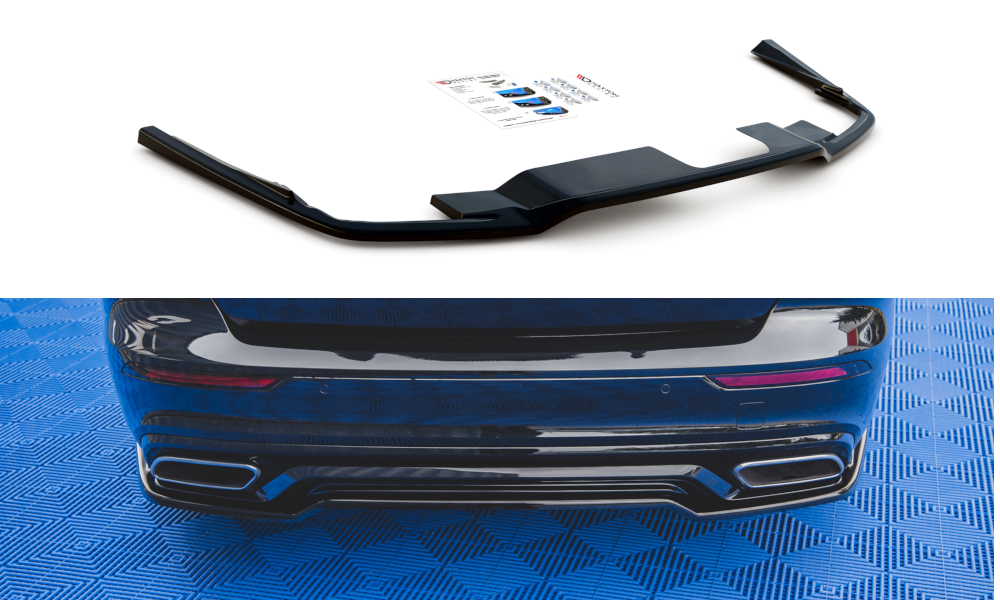 Diffuser Volvo S60/V60 R-Design Mk3 Glans zwart