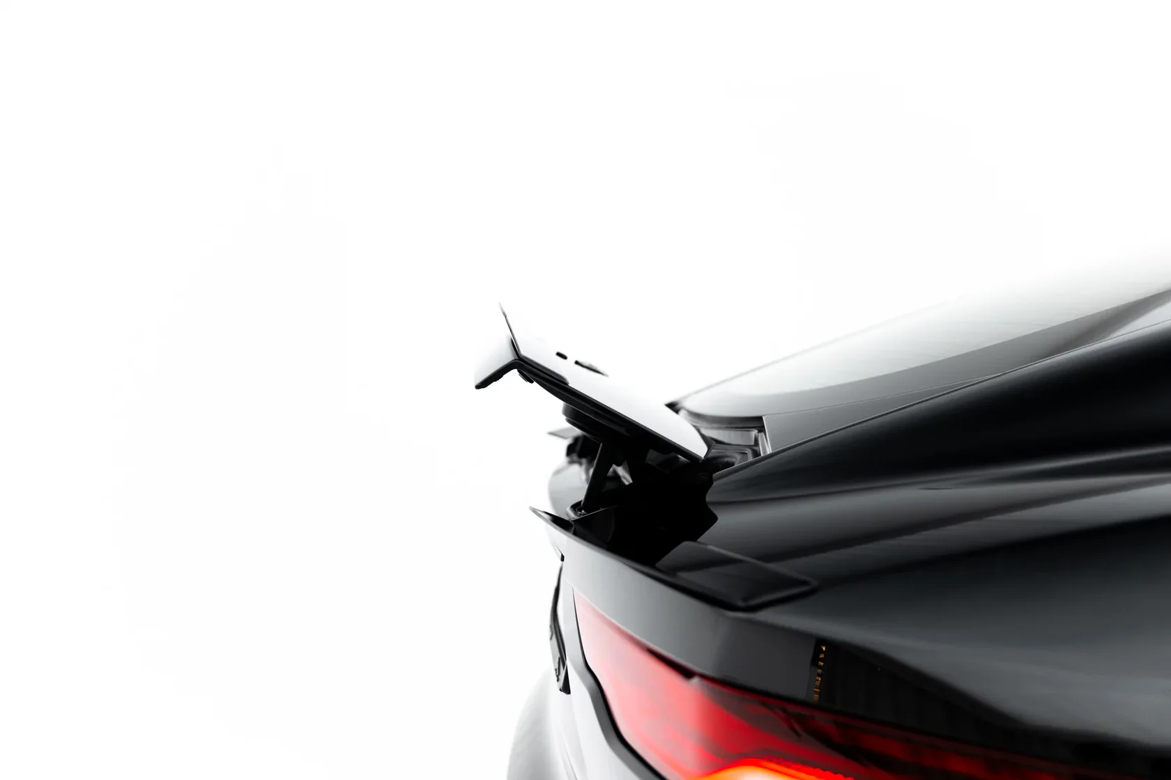 Spoiler Cap Jaguar F-Type X152 Facelift 2 Glans Zwart