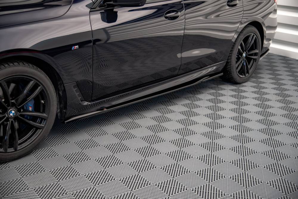 Zijskirts BMW 6 GT M Pakket G32 Facelift 2017 - Maxton Glans Zwart