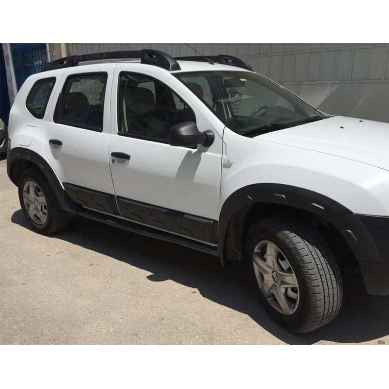 Deurpanelen  Dacia Duster I 2010-2017 (Off-Road) (zonder Duster markering) - Matzwart