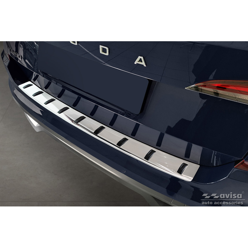 RVS Achterbumperprotector  Skoda Kamiq 2019- 'STRONG EDITION'