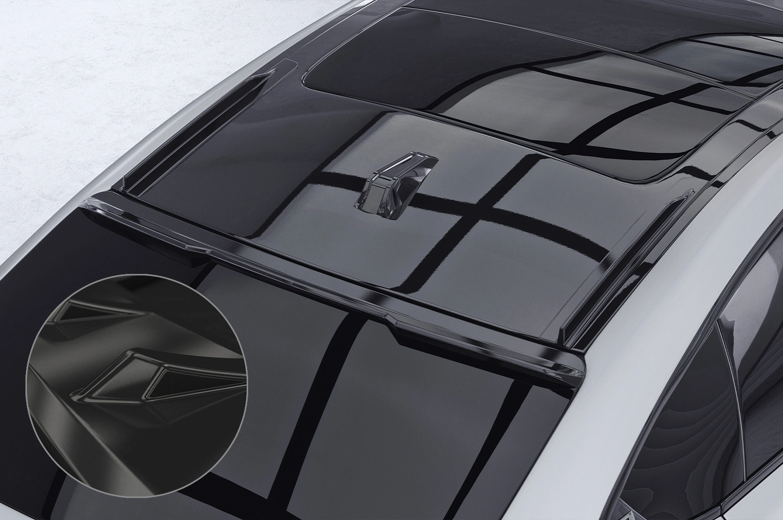 Achterspoiler/ Dakvinnen  BMW 2-Serie F74 Gran Coupe 2024- (ABE Glanzend zwart)
