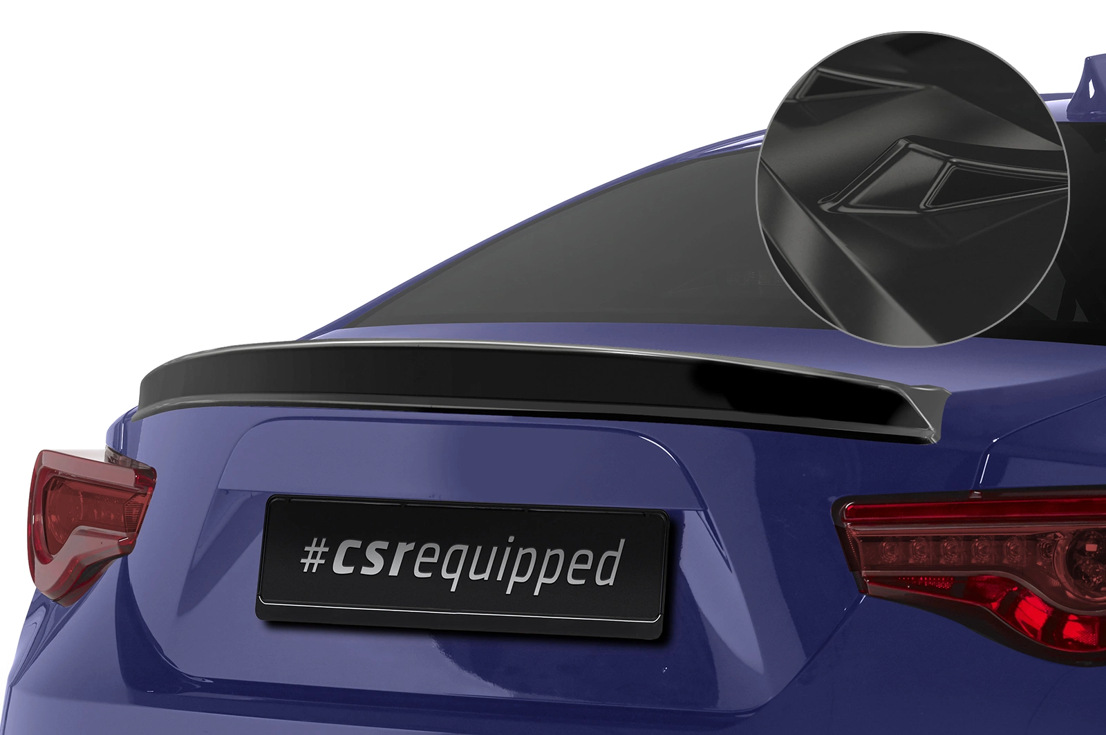 Achterspoiler Subaru BRZ (Facelift) glans zwart