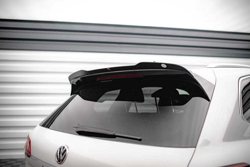 Spoiler Volkswagen Touareg MK3 R-Line Maxton Glans Zwart