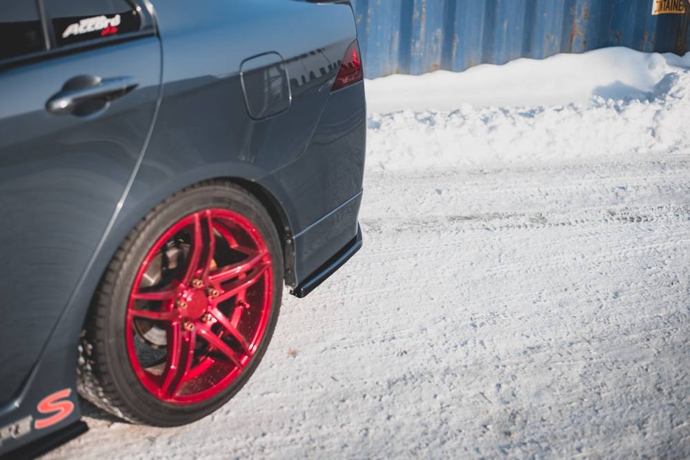 Rear diffusser splitters V.2 Honda Accord MK7 Type S Maxton