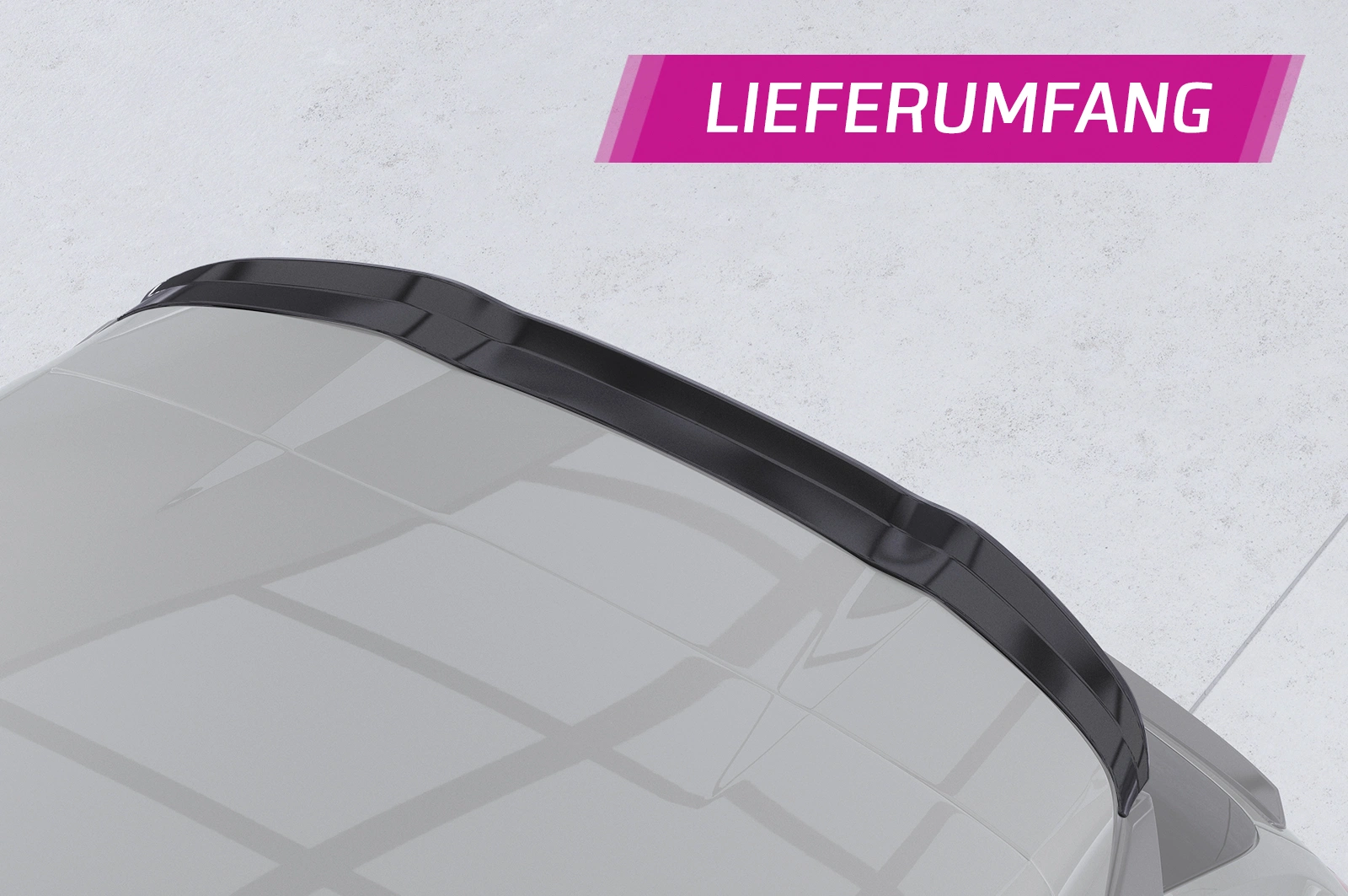 Achterspoiler Porsche Cayenne Typ 92A Glans Zwart 2010-2015 (voor Facelift) – CSR Automotive