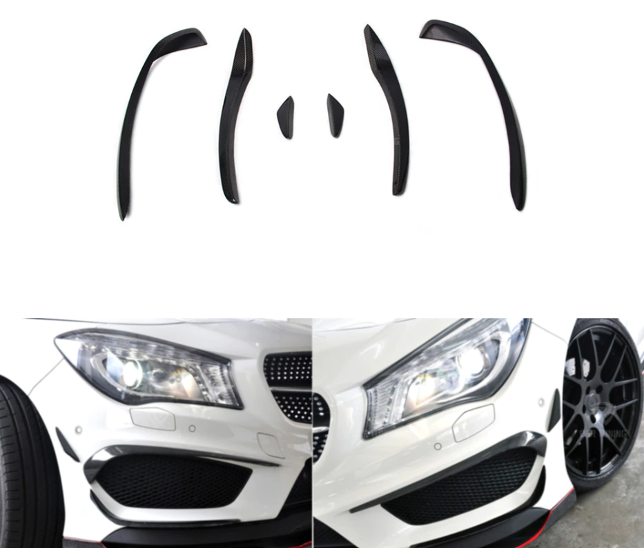 Mercedes CLA-Klasse W117 CLA45 AMG Carbon Canards 2013-2016